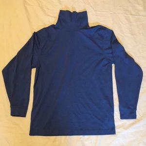 LL Bean size medium blue turtleneck